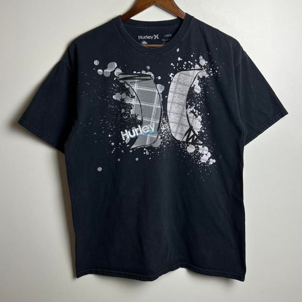 Black Hurley Skate and Surf Tee